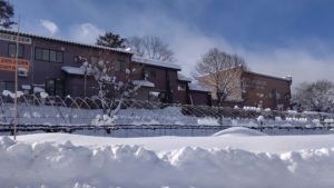 信濃町の雪