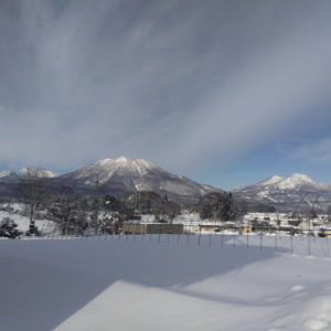 黒姫山と妙高山