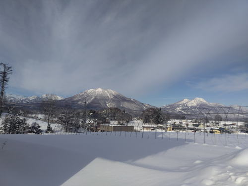 黒姫山と妙高山